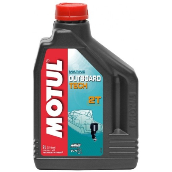 Масло MOTUL OUTBOARD TECH 2T 2л в Арсеньеве